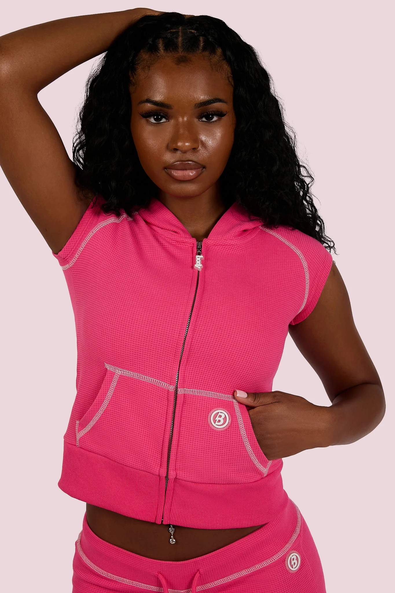 Waffle Knit Short Sets